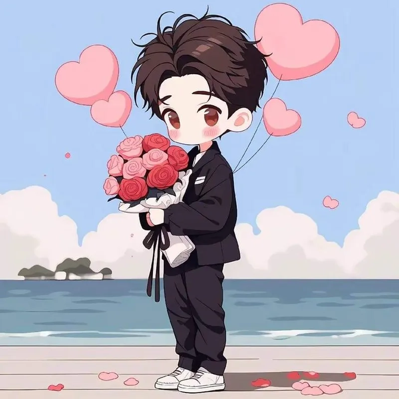 Tuyển chọn ảnh anime chibi nam cực hot