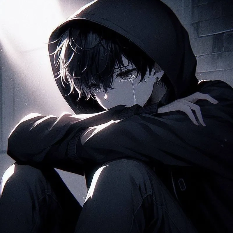Những ảnh anime nam buồn cô đơn mang nét đẹp u sầu