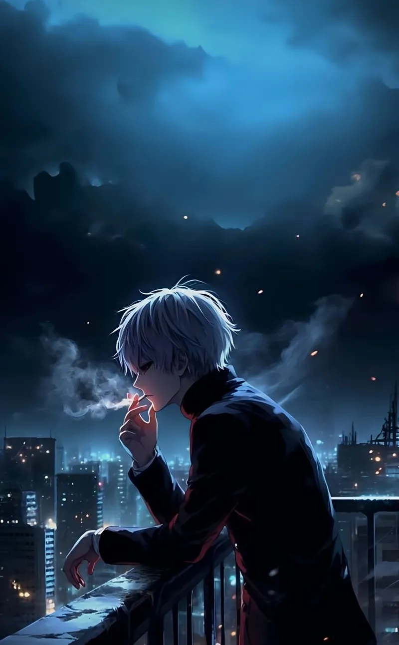 Tuyển tập hình ảnh anime nam buồn cô đơn, sâu lắng