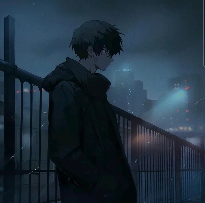 Những ảnh anime nam buồn đầy cảm xúc và tâm trạng