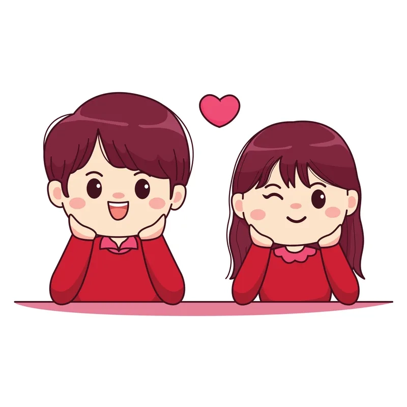 Bộ sưu tập ảnh chibi cặp đôi đẹp xuất sắc