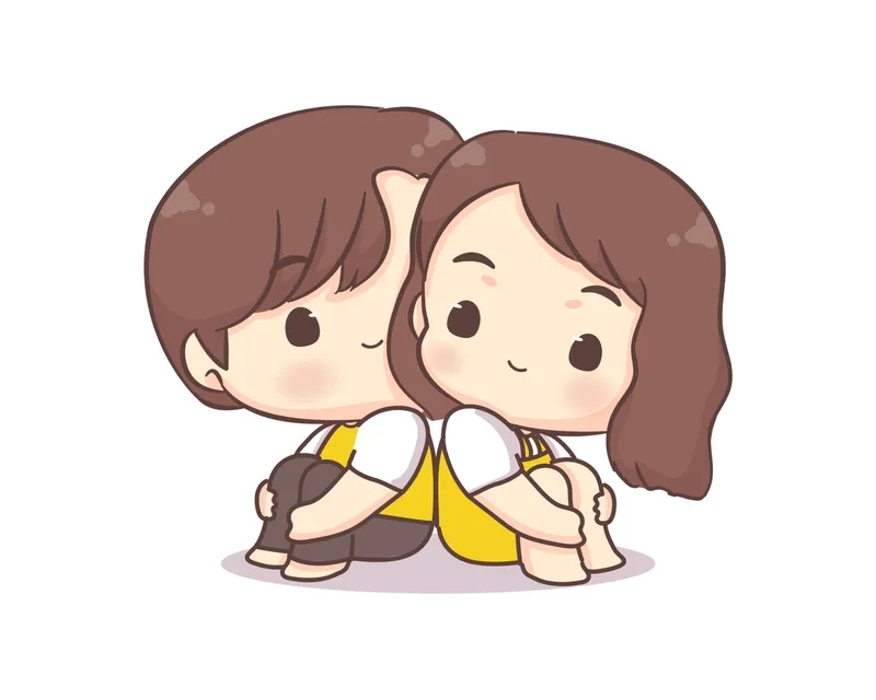 Tuyển tập ảnh cặp đôi anime chibi cute siêu đáng yêu