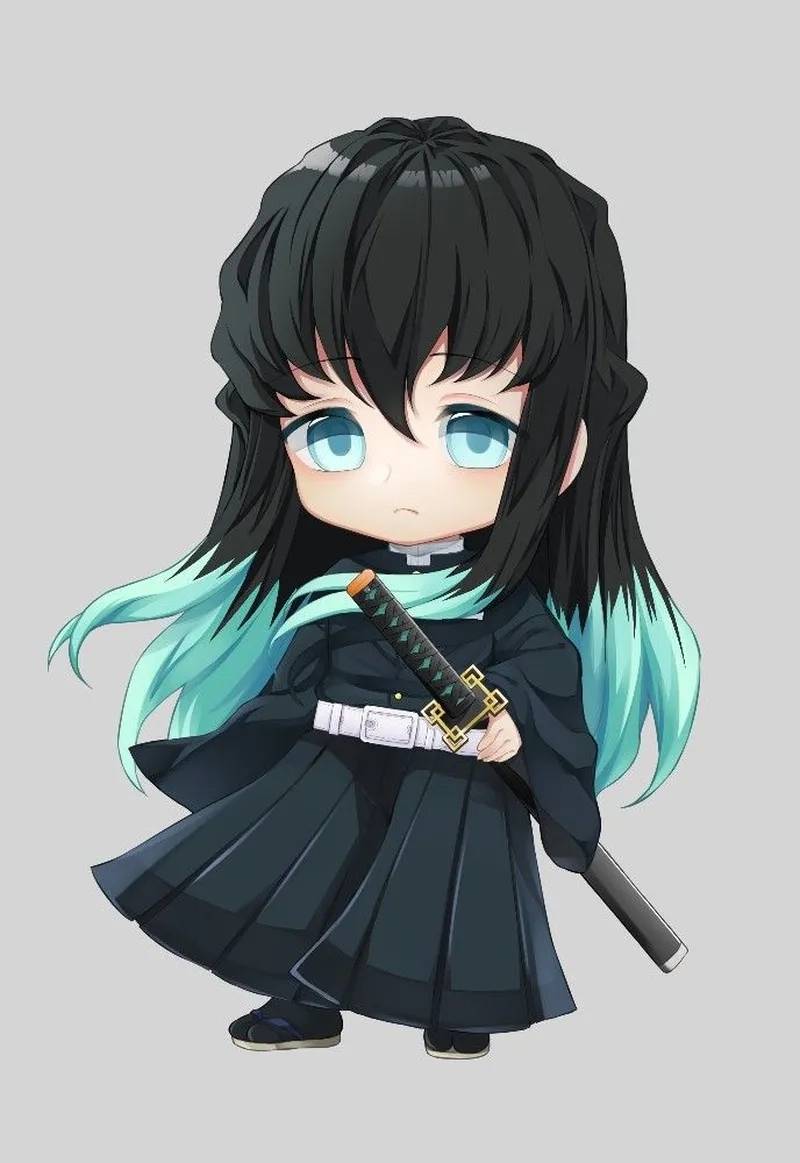 Tổng hợp hình ảnh Muichiro chibi cute mới nhất