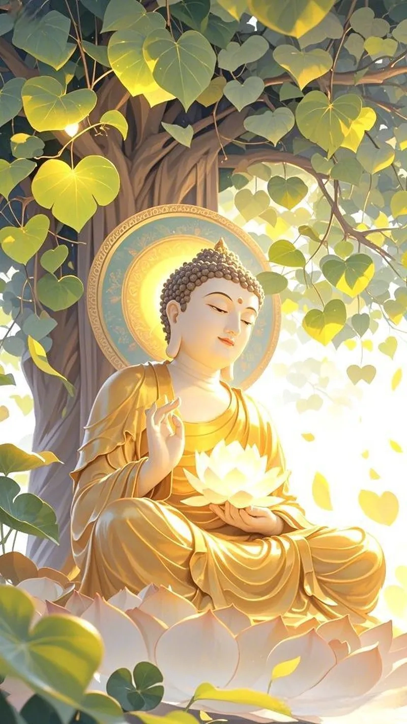 Hình ảnh chú tiểu ảnh Phật đẹp làm hình nền mang lại sự tĩnh tâm