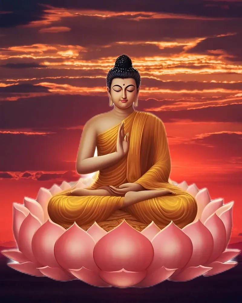 Khám phá hình ảnh Phật Thích Ca thành đạo, biểu tượng của giác ngộ