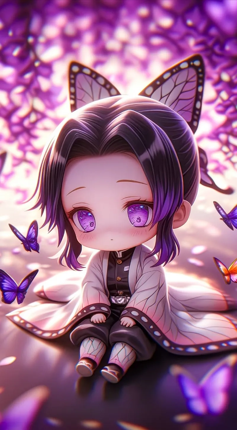 Không thể cưỡng lại vẻ đẹp của shinobu chibi cute