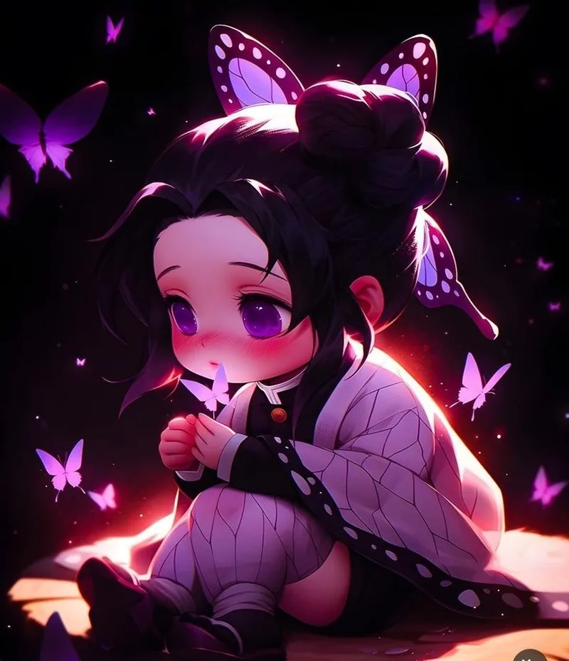 Tuyển chọn shinobu chibi với phong cách đáng yêu vô đối