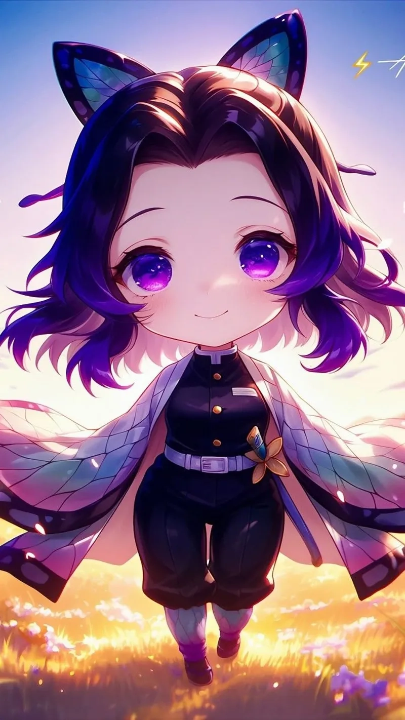 Chiêm ngưỡng kawaii shinobu chibi siêu dễ thương và tinh nghịch