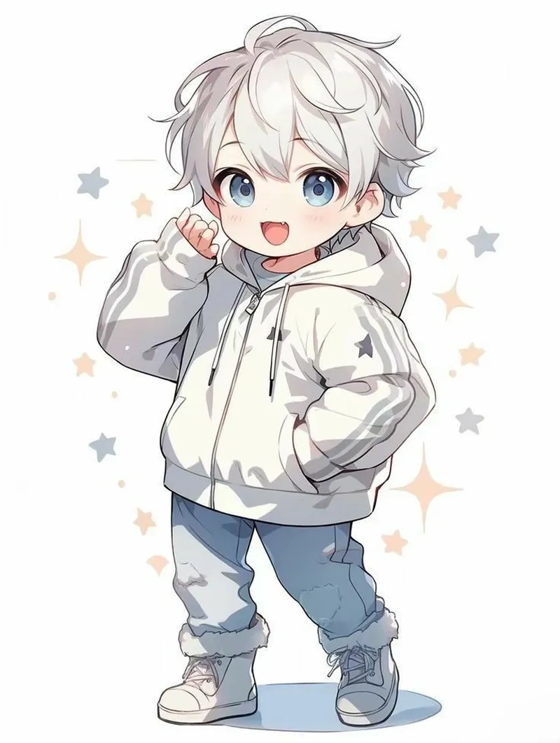 Những ảnh anime cute nam chibi dễ thương nhất