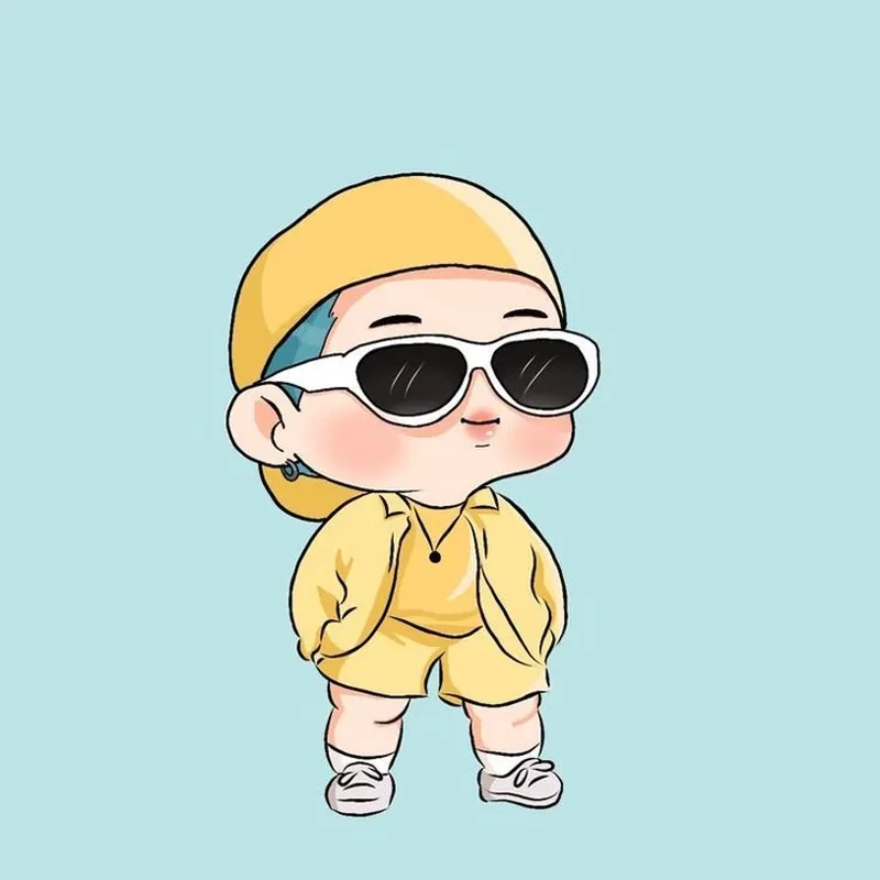 Bộ ảnh dễ thương cute anime chibi ngộ nghĩnh siêu hot
