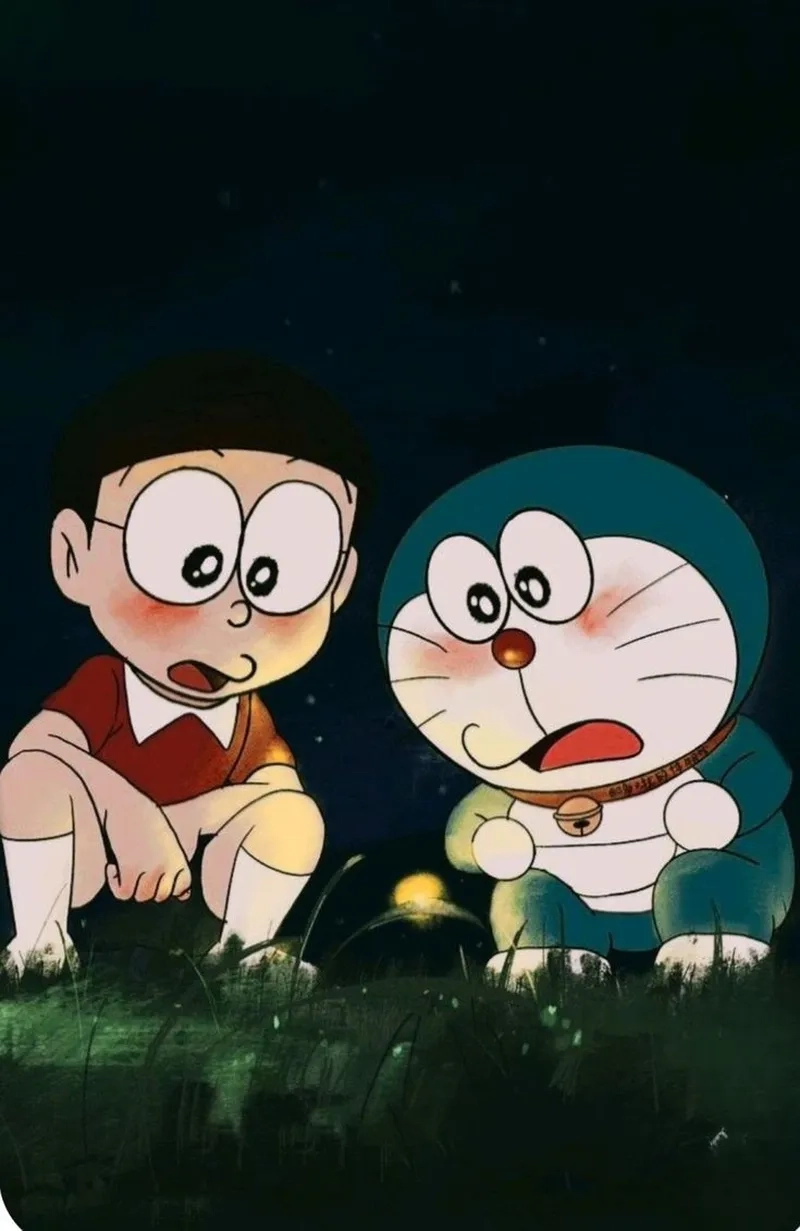 Tình bạn đẹp giữa doraemon và nobita qua những bức ảnh