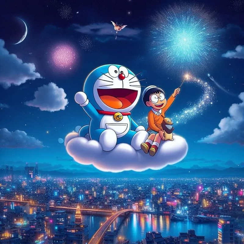 Bộ sưu tập ảnh doremon và nobita ngầu hot nhất hiện nay