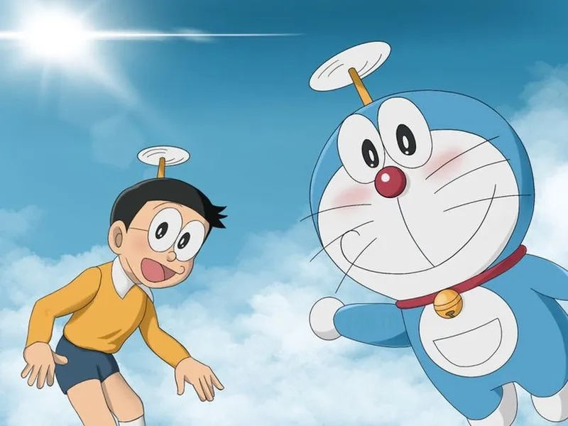 Ngắm nhìn hình ảnh nobita và doraemon ngầu cực chất