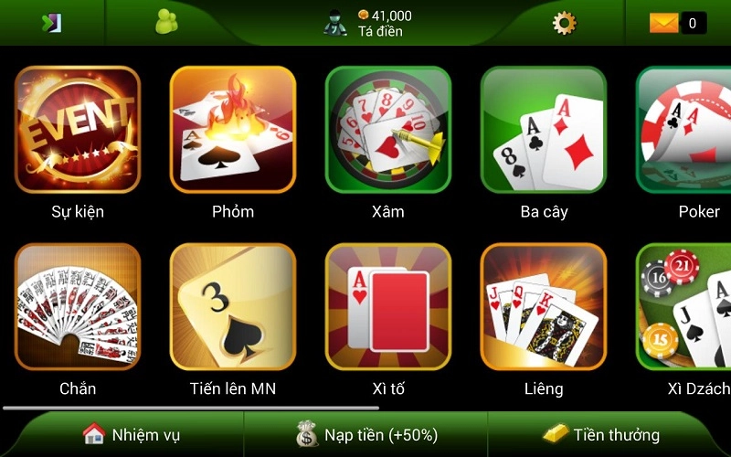 Những Tựa Game Phải Thử Tại Game Bài DA88