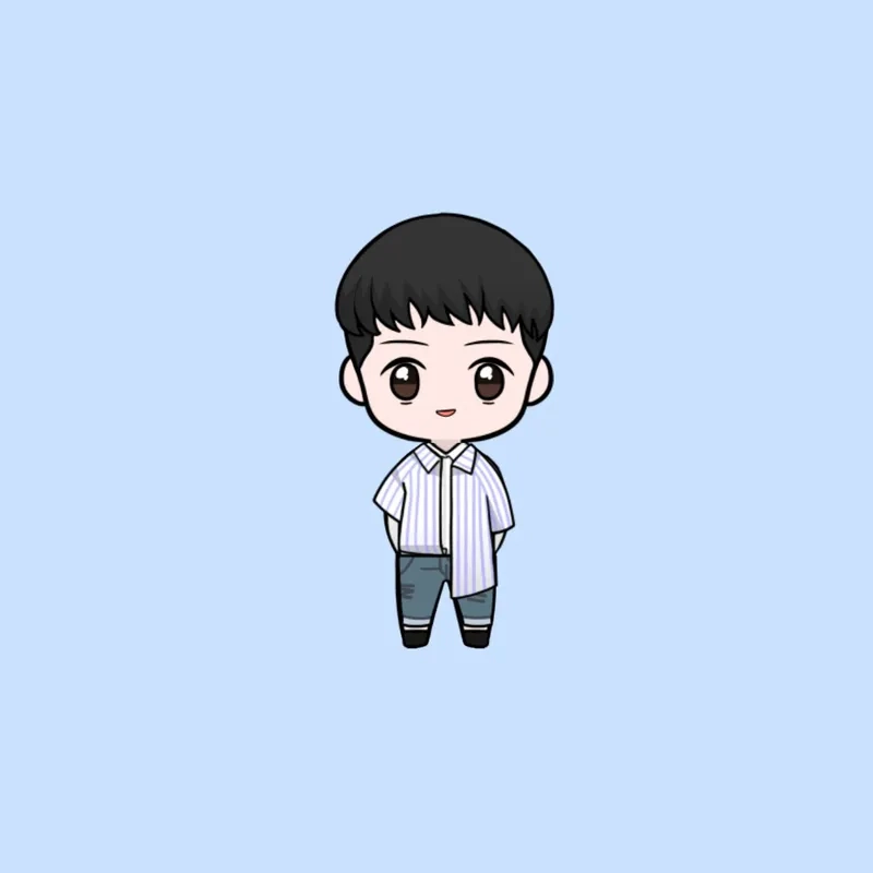 Đắm chìm trong thế giới chibi nam cute đầy màu sắc