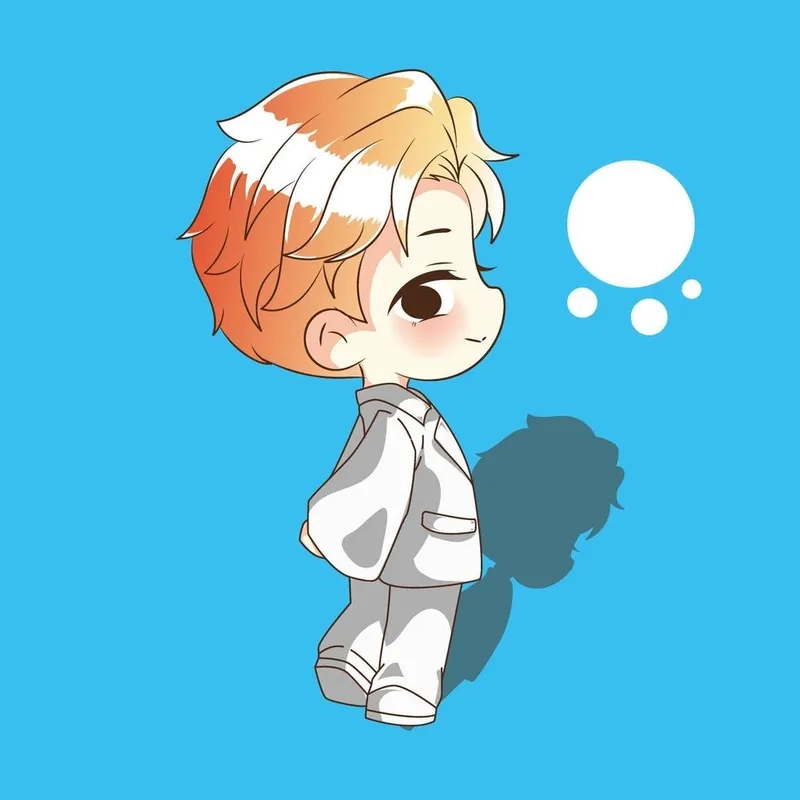 Tạo điểm nhấn với avatar chibi nam cute cực đáng yêu