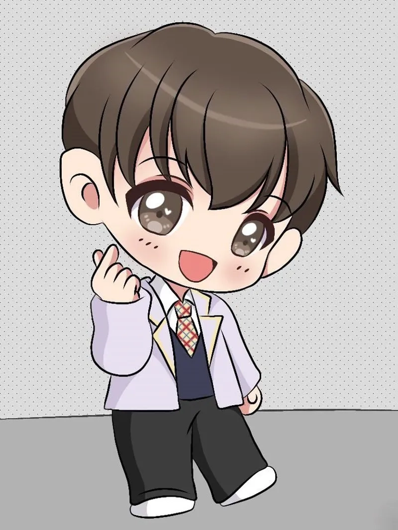 Chiêm ngưỡng ngay hình chibi nam ngầu chất lừ