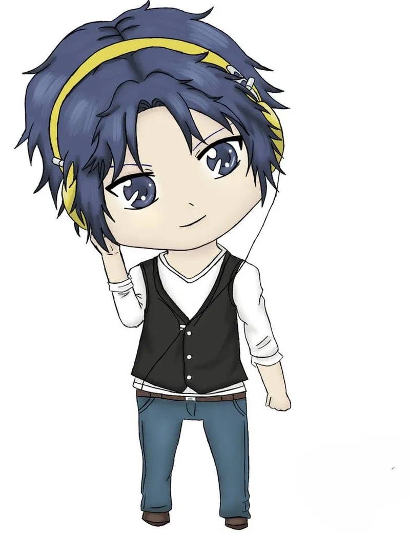 Không thể bỏ lỡ anime chibi nam ngầu ấn tượng