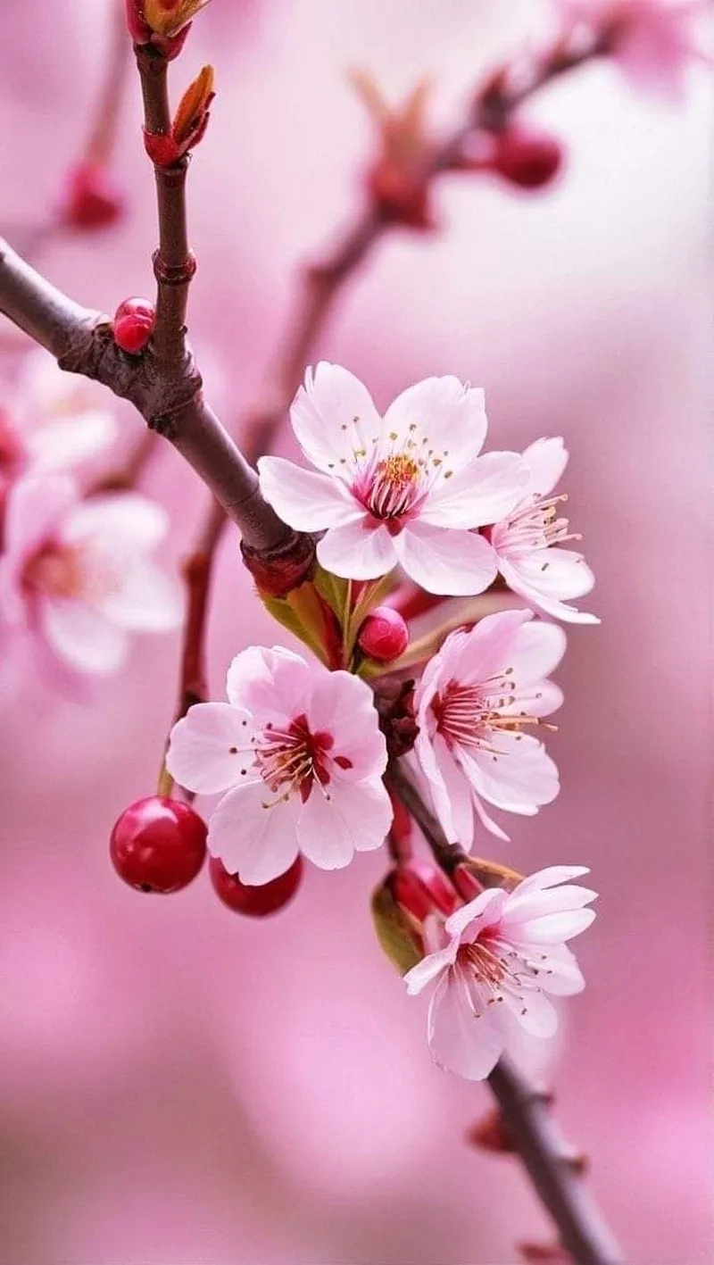 Sắc xuân rực rỡ trong hình ảnh hoa đào đẹp nhất