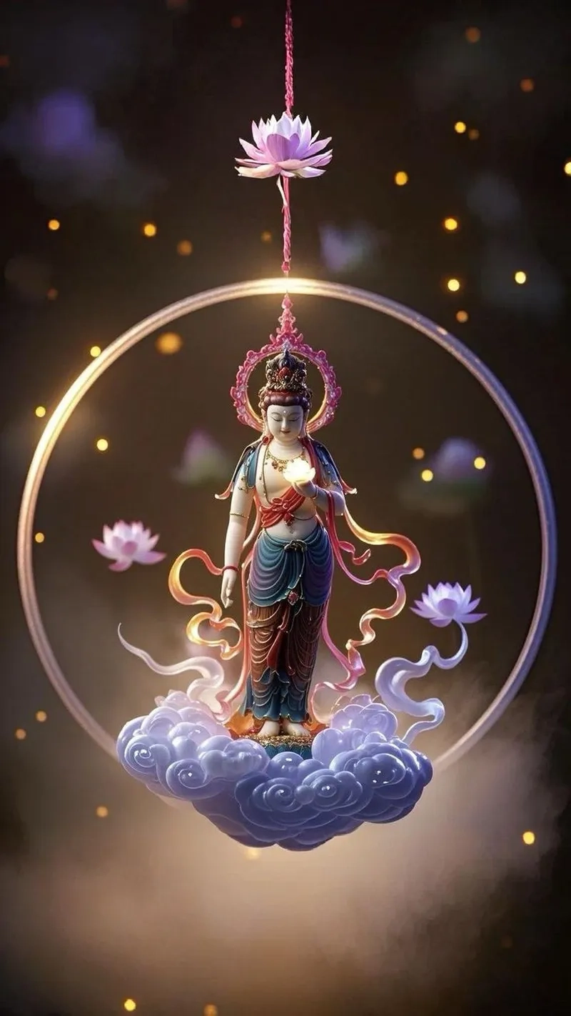 Ngắm nhìn ảnh Phật Quan Âm Bồ Tát đẹp, biểu tượng của lòng từ bi