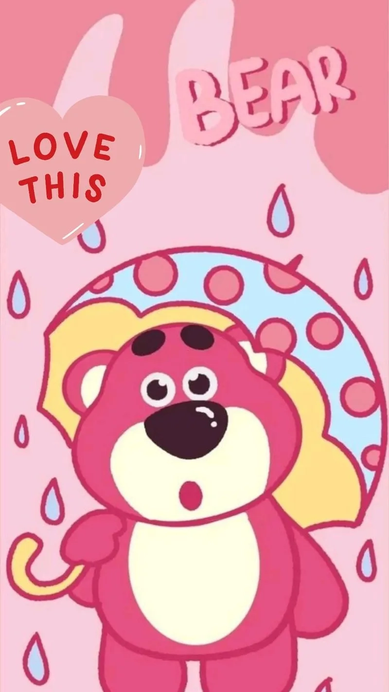 Lựa chọn ngay gấu dâu cute hình nền dễ thương nhất