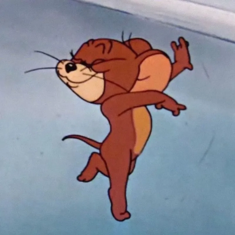 Bộ sưu tập meme jerry mouse siêu đáng yêu