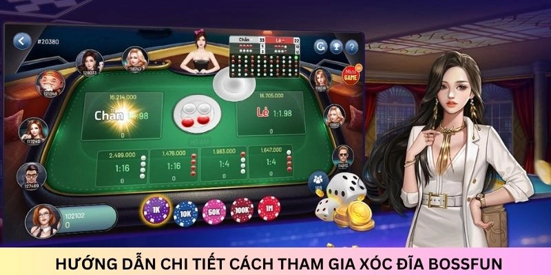 Cách thức tham gia Xóc đĩa đơn giản với thao tác dễ dàng