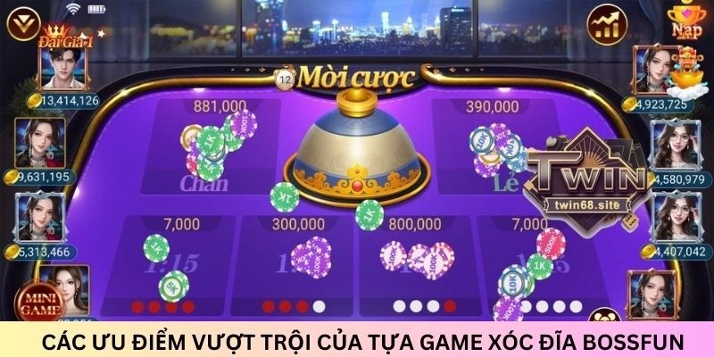 Xóc đĩa mang đến nhiều ưu điểm nổi bật so với các loại hình giải trí khác