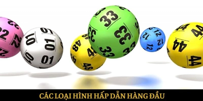 Các loại hình xổ số 123B hấp dẫn hàng đầu