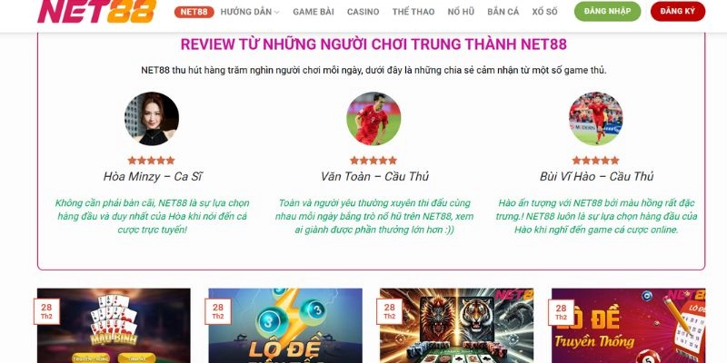 Cách thức đăng nhập Net88 cực đơn giản