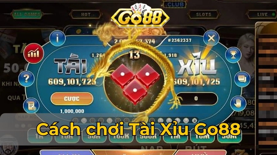 Tỷ lệ trả thưởng và các loại cược Tài Xỉu Go88