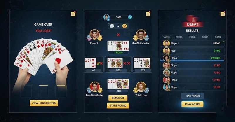 Chiến lược sắp xếp bài hợp lý giúp nâng cao cơ hội chiến thắng