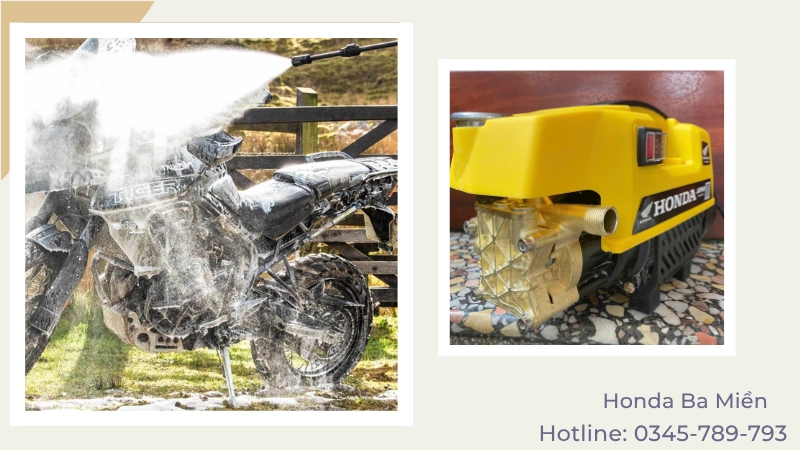 Tại sao cấu tạo máy Honda giúp rửa xe mạnh và bền lâu