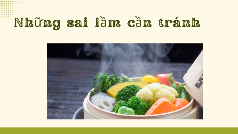 Phương pháp hấp thực phẩm giúp giữ lại vitamin và khoáng chất