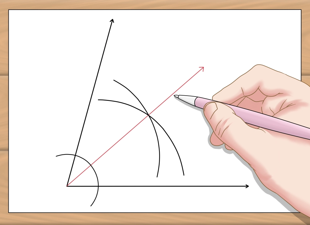 Quy trình 3 bước dựng tâm mặt cầu ngoại tiếp bằng cách tìm giao điểm 
