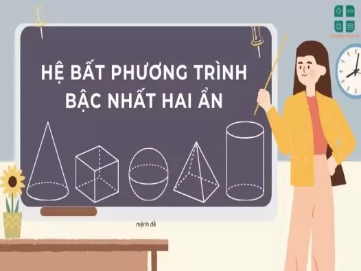 Cách giải chi tiết hệ bất phương trình bậc nhất hai ẩn