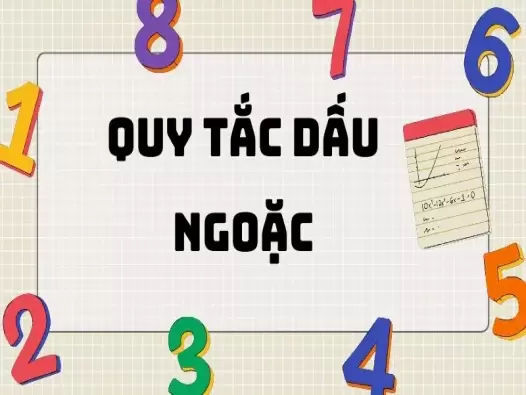 Tổng quan kiến thức bài: Quy tắc dấu ngoặc