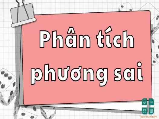 Phương pháp phân tích phương sai (ANOVA) 