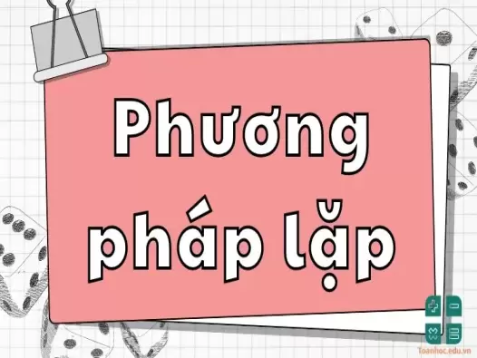 Thuật toán của phương pháp lặp