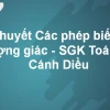 Công thức lượng giác biến đổi tích thành tổng: Hướng dẫn chi tiết