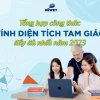 Công thức tính chu vi và diện tích tam giác: Hướng dẫn chi tiết 2026