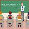 Công thức tính diện tích hình thang vuông và ứng dụng thực tế
