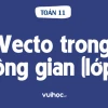 Điều kiện để 3 vectơ đồng phẳng và cách xác định năm 2026