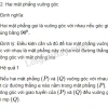 Điều kiện để hai mặt phẳng vuông góc và các trường hợp áp dụng