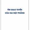 Hướng dẫn chi tiết cách tìm giao tuyến của hai mặt phẳng