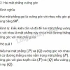 Khám phá tính chất hai mặt phẳng vuông góc trong không gian