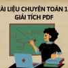 Tài liệu Chuyên Toán Giải Tích 12 PDF: Trọn Bộ Kiến Thức Nâng Cao