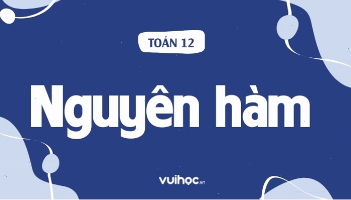 Bảng tổng hợp các công thức nguyên hàm cơ bản và nâng cao