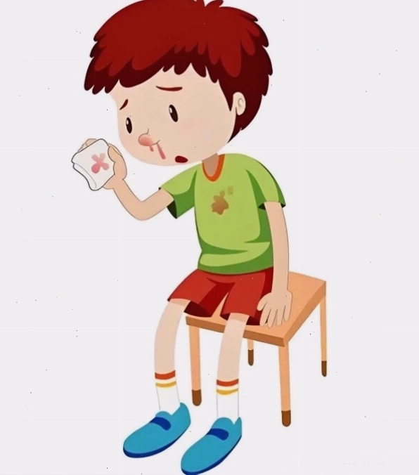 Bé chảy máu cam một bên mũi meme