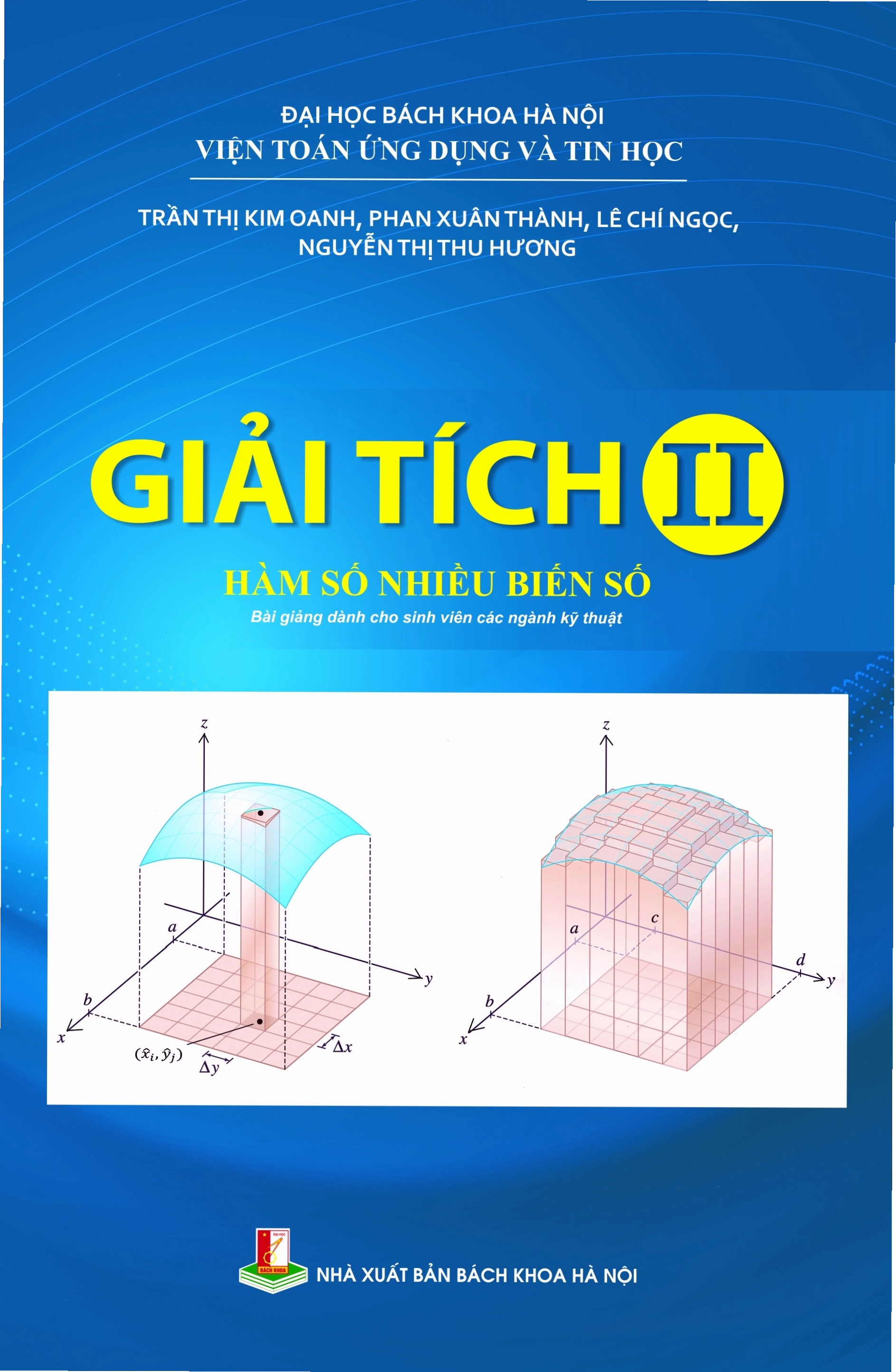 Bìa sách Giải tích II